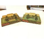 2 Dinky Toys Lotus F1Racing cars boxed.