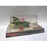 A Dinky Toys 351 UFO interceptor, with blister pac