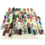 A collection of 00 scale cars