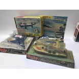 Dinky toys 724 sea king helicopter with box and ca