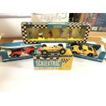 A collection of vintage Scalextric.(4)