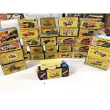 A collection of early Matchbox toys. (30)