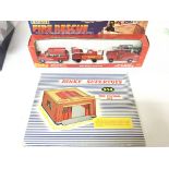 A Dinky Toys Fire Rescue set and a Dinky Supertoys