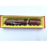 A Hornby L.M.S 4-6-2 Coronation Locomotive-maroon.