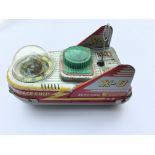 A tin plate Spaceship, Battery operated