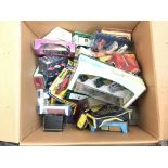 A collection of boxed cars, various sorts.