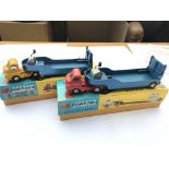 A Corgi Toys Machinery Carrier# 1104 and a Low Loa