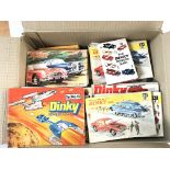 A collection of Dinky catalogs etc