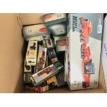 A box containing Corgi classics