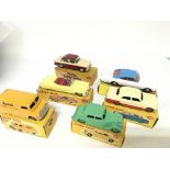 A collection of boxed Dinky Cars.(6)