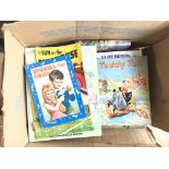 A collection of children's annuals books etc.