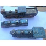 3 tin plate Japnese Trains (3)