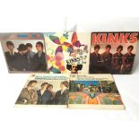 Five LPs by The Kinks comprising 'Face To Face', '