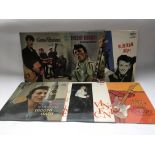 Six Gene Vincent LPs including 'The Crazy Beat Of