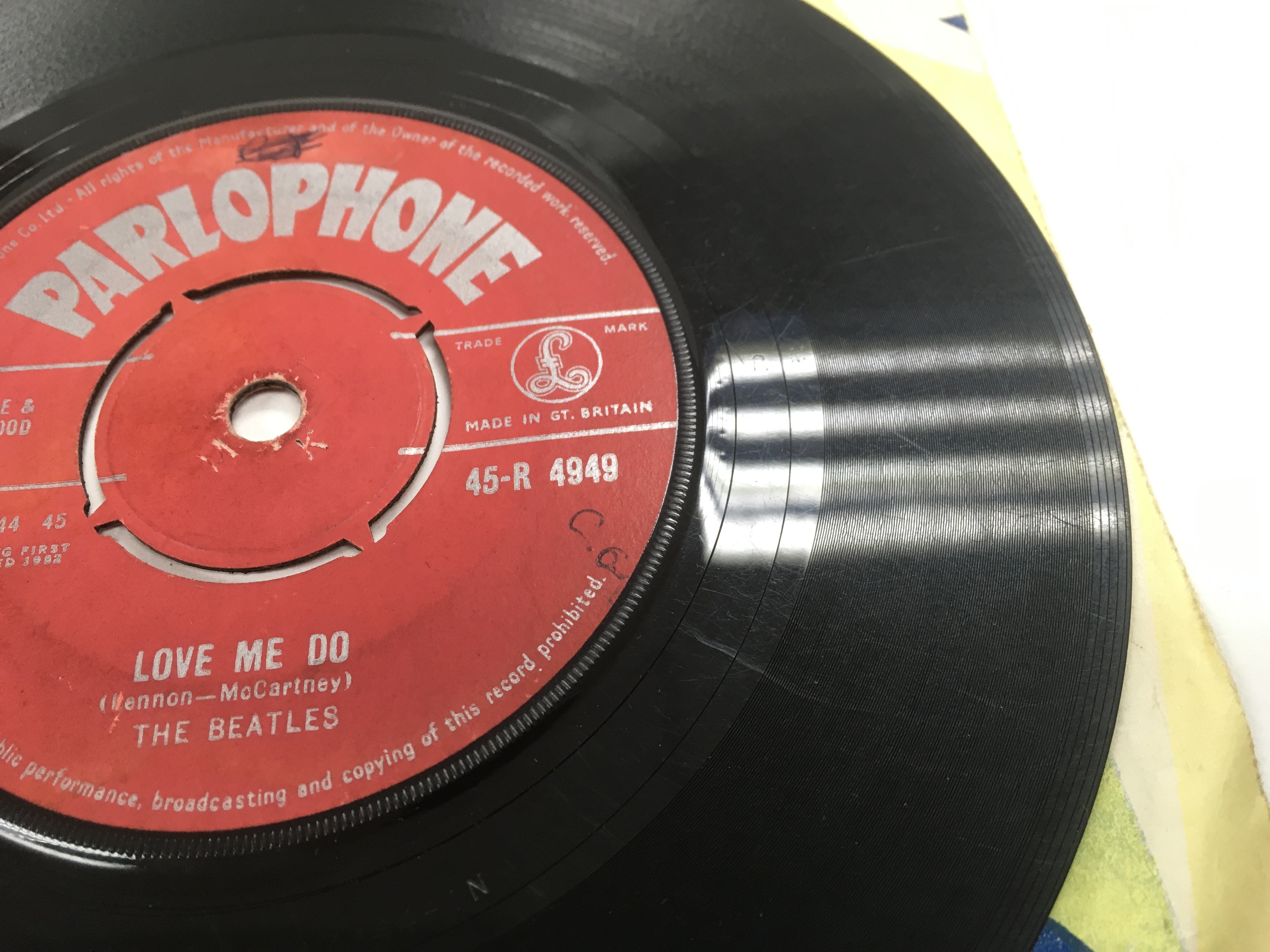 Two early UK issues of The Beatles single 'Love Me - Image 5 of 6