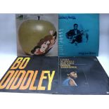 Eight LPs by various artists including The Rolling