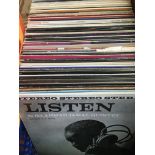 A box of mainly jazz LPS by various artists includ