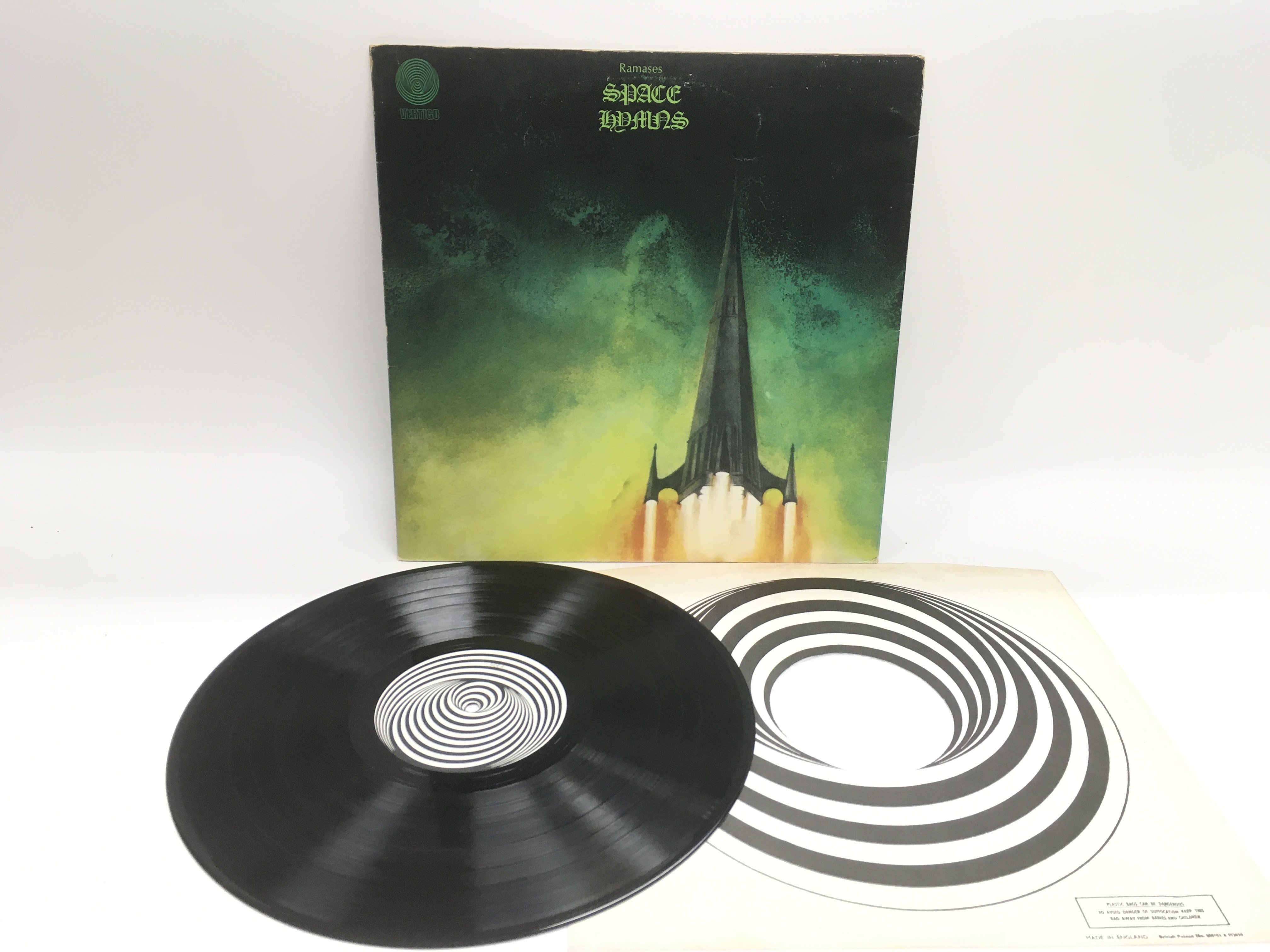 A first UK pressing of 'Space Hymns' by Ramases on