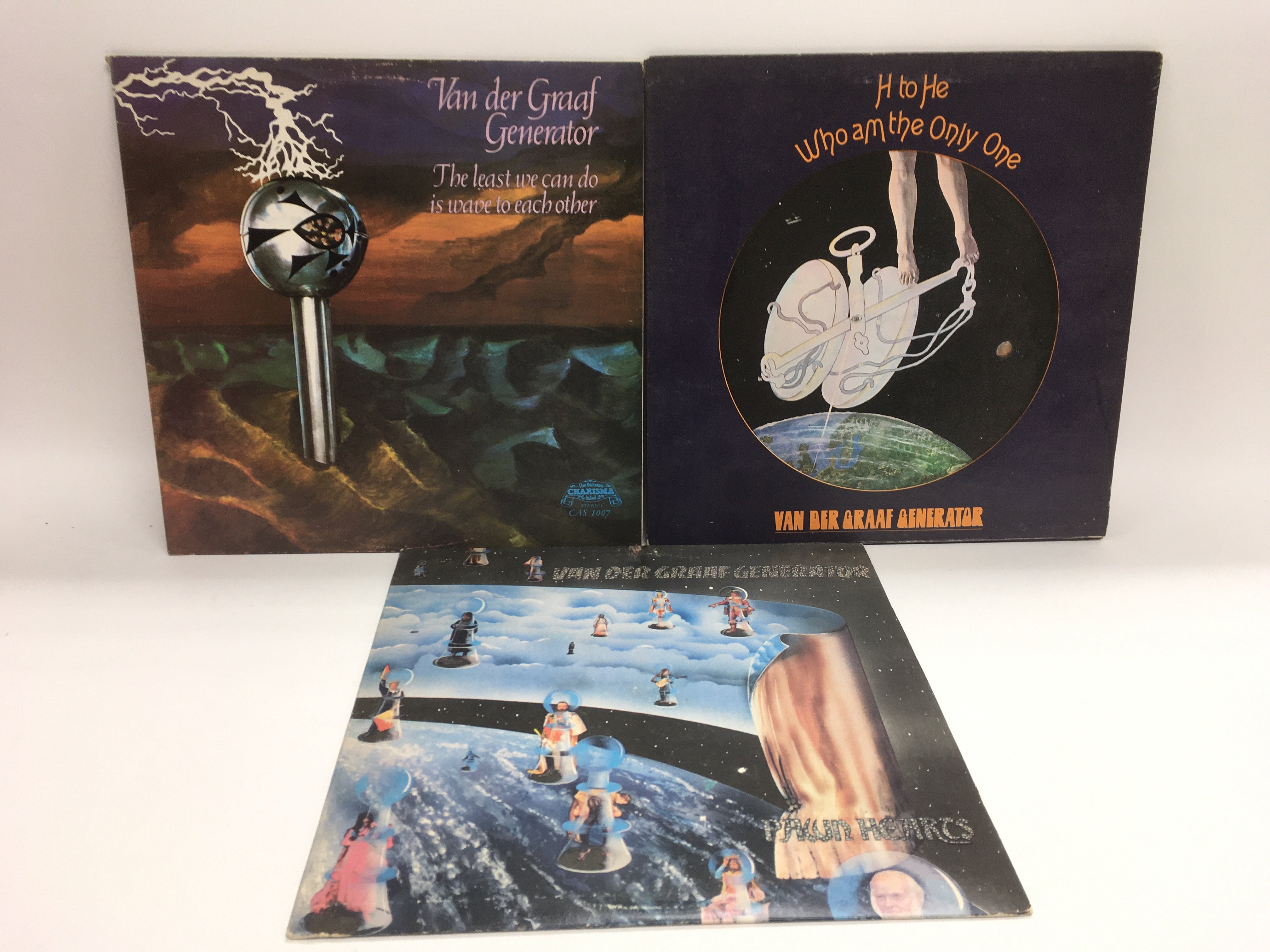 Three Van Der Graaf Generator LPs comprising 'Pawn