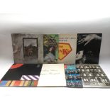 Seven LPs including 'Led Zep IV' (not red/plum Atl