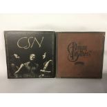 Two CD box sets comprising Crosby, Stills, Nash &