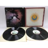 Two King Crimson LPs comprising 'Islands' and 'Lar