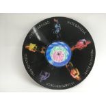 A picture disc of 'Magical Love' by Saturnalia wit