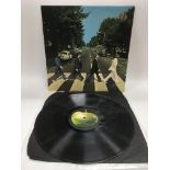 A first UK pressing of The Beatles 'Abbey Road' LP