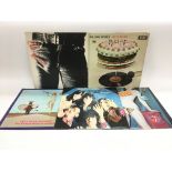 Five Rolling Stones LPs comprising 'Let It Bleed',