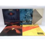 Five Krautrock LPs by various artists comprising F