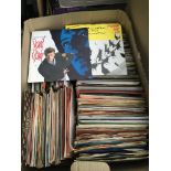 A collection of 7 inch singles and EPs including s