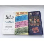 Three Beatles long box CD sets. Some water damage.