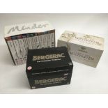 A Minder DVD box set, Bergerac DVD box set and a B