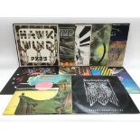 Twelve Hawkwind LPs comprising 'In Search Of Space