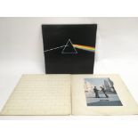 Three Pink Floyd LPs comprising 'Wish You Were Her