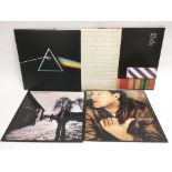 Three Pink Floyd LPs comprising 'Dark Side Of The