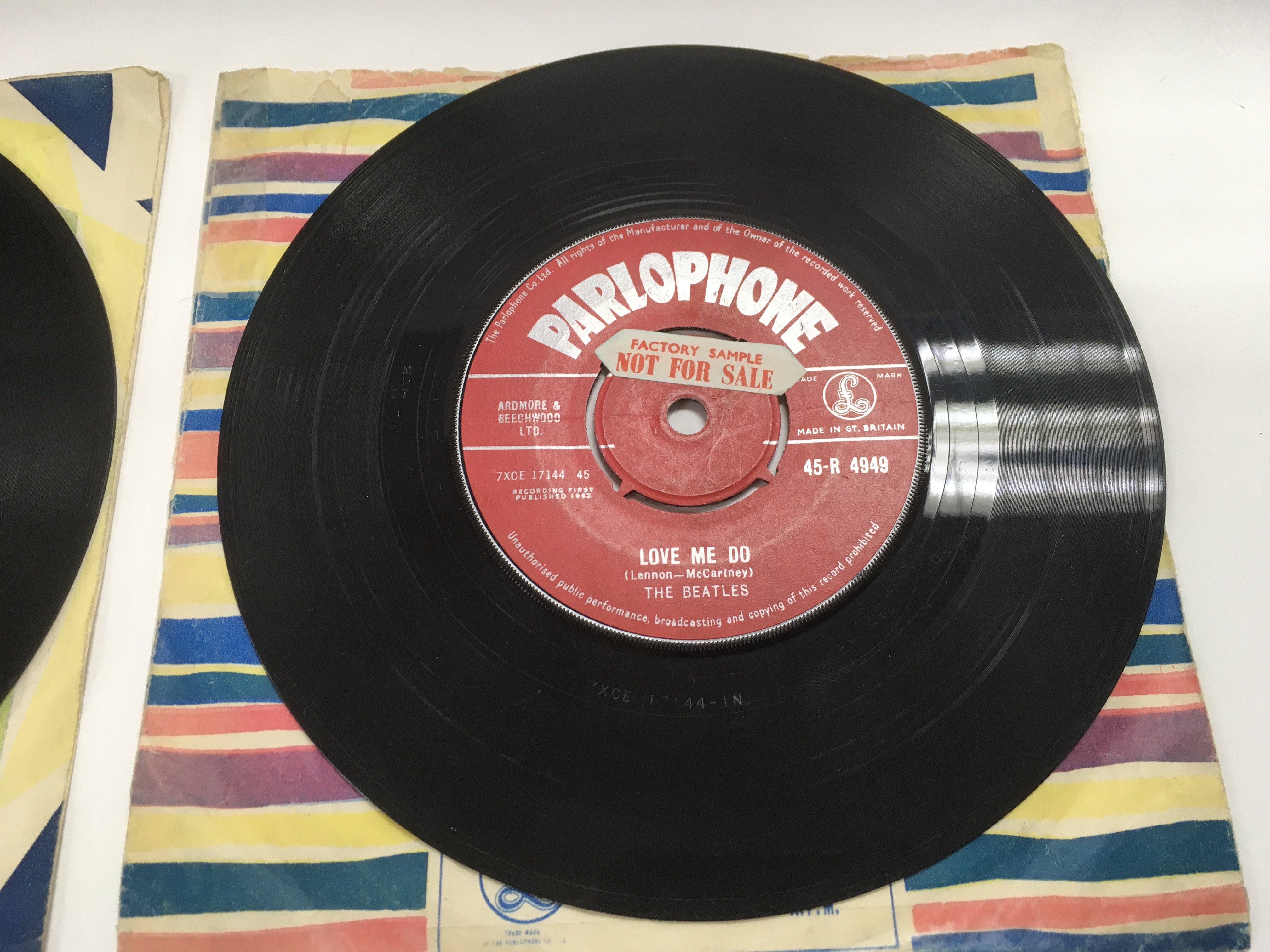 Two early UK issues of The Beatles single 'Love Me - Image 4 of 6