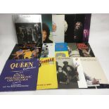 A collection of Queen and related LPs and 12inch s