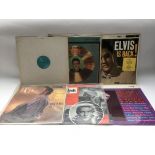 Six Rock n Roll LPs by various artists including E