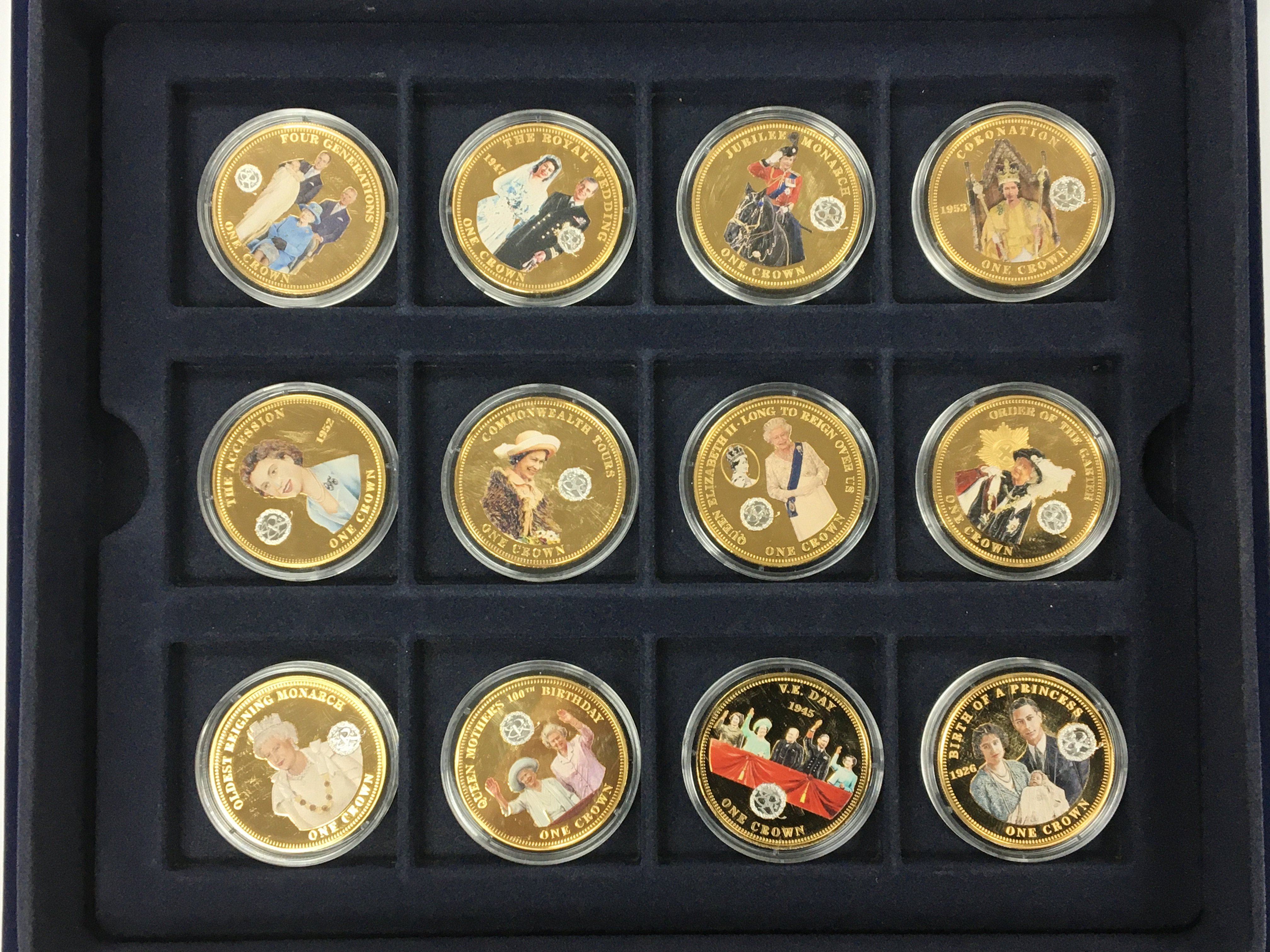 A cased set of 26 Commemorative coins - Image 2 of 2