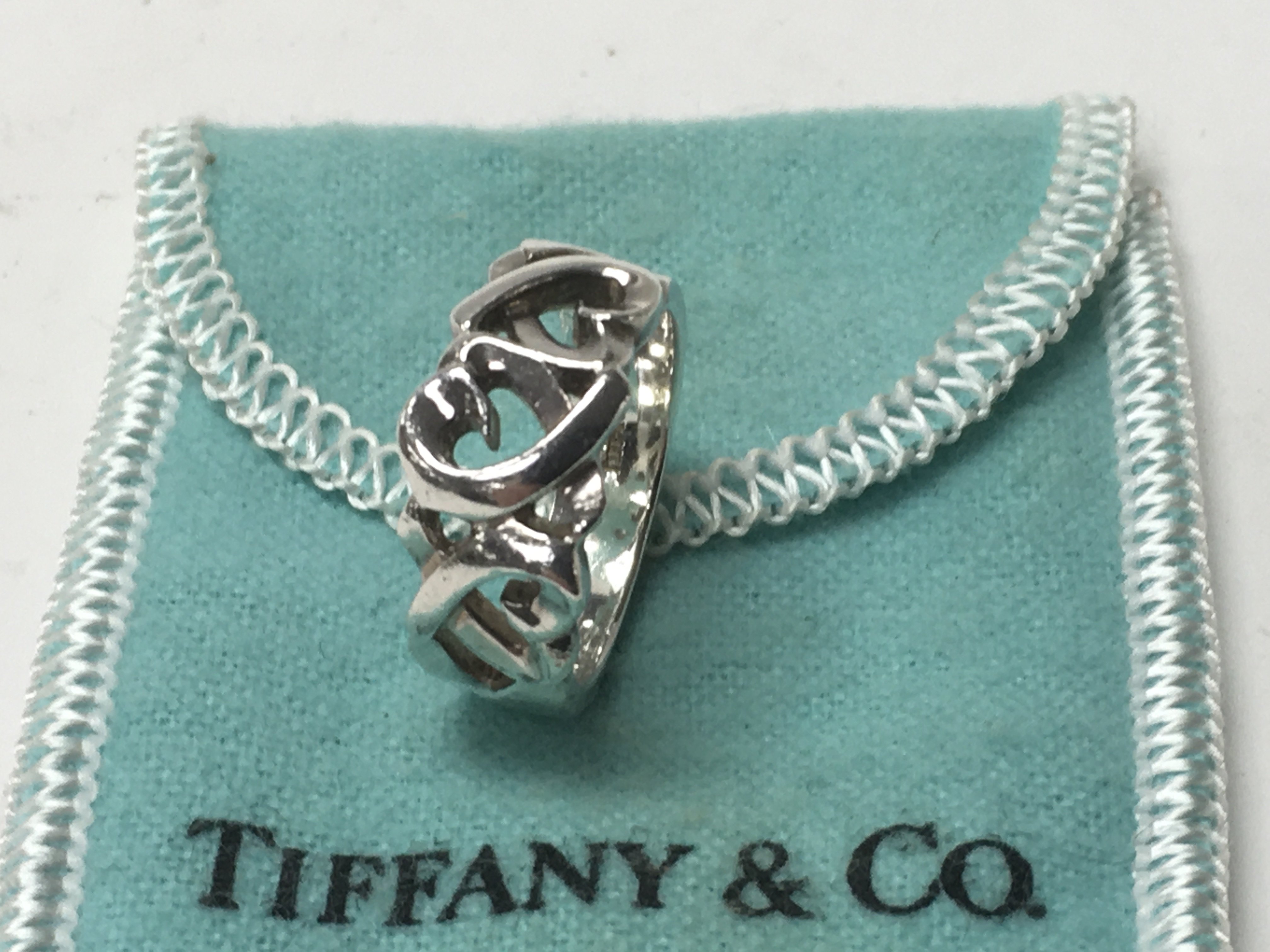 A sterling silver Tiffany & Co. ring by Paloma Pic