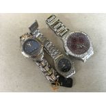 3 fashion watches - NO RESERVE