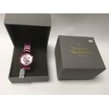 A boxed ladies Vivienne Westwood wrist watch