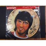 1997 Georgie The Best Album: 12 inch disc in original sleeve. Signed by George Best.