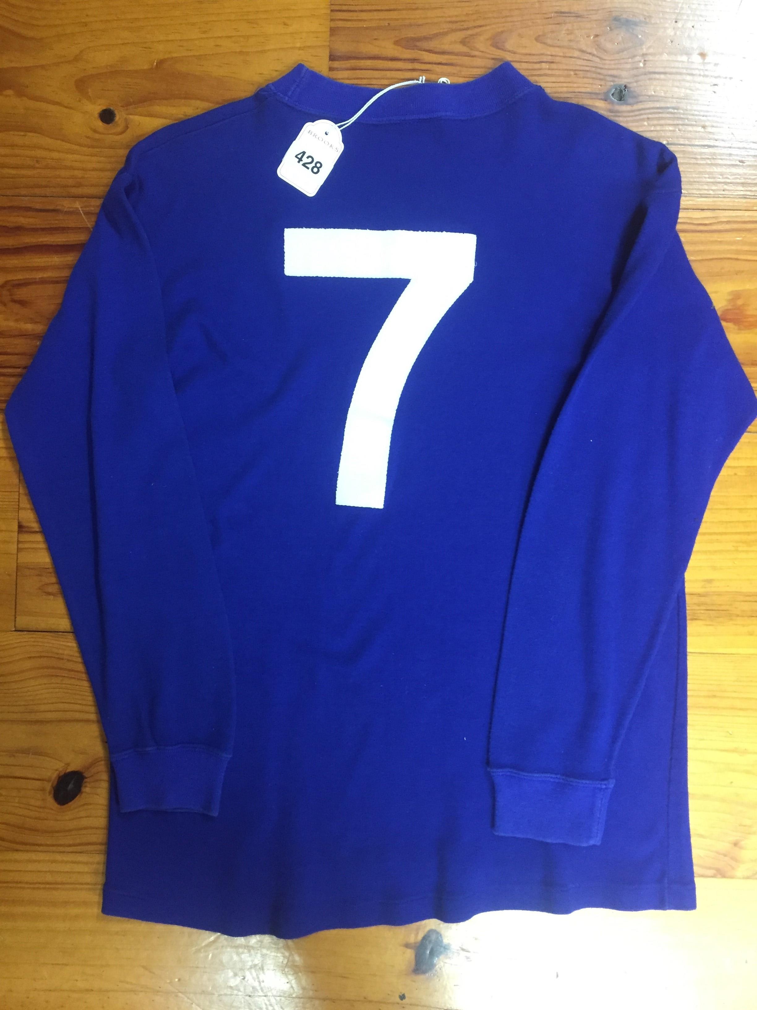 George Best Match Worn Manchester United Shirt: Worn in the Pat Crerand Testimonial on 26th November - Image 2 of 2