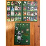 1996 Royal Mail Football Legends Album: Full set of stickers in uncut sheets to include George