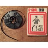 69/70 Northampton v Manchester United 8mm Film: George Best scored 6 goals in this 8-2 win. Made