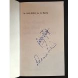 George Best Signed Football Book: 1990 The good the Bad and the Bubbly. George Best with Ross Benson