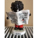 George Best Golly Wog: Ceramic figure number 85 of 100.