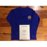 Manchester United Authorised Wembley 1968 European Cup Final Replica Blue Shirt : Personally